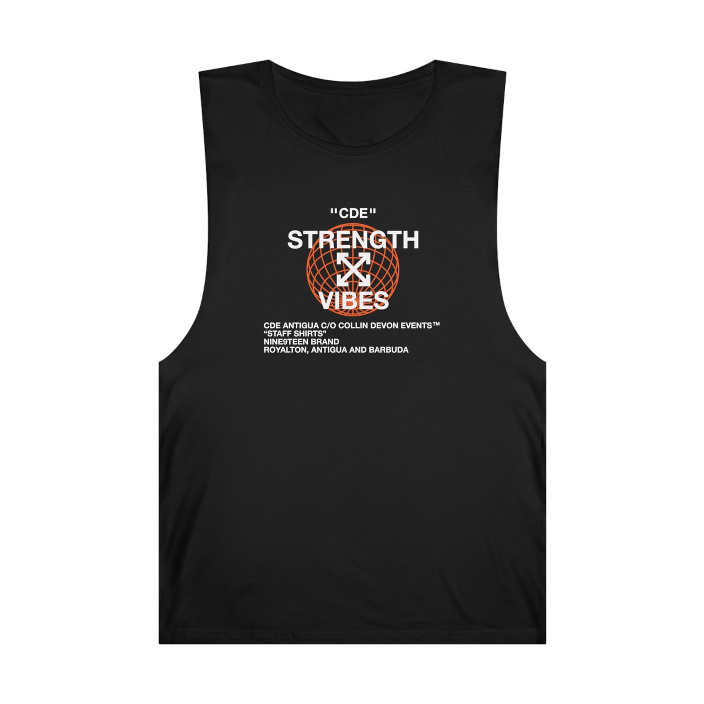 Vintage CDE Strength Team Tank - Black