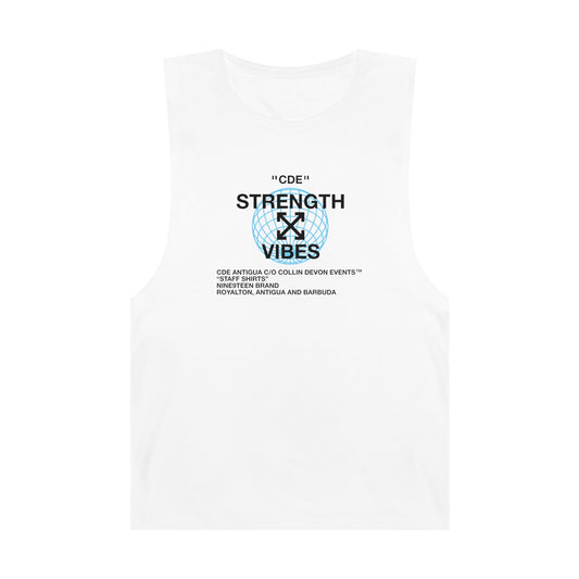 Vintage CDE Strength Team Tank - White